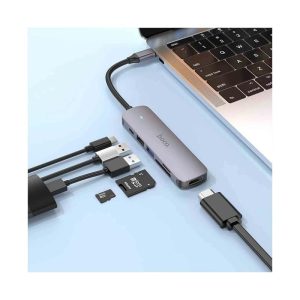 هاب 6 پورت usb-c هوکو مدل HB28